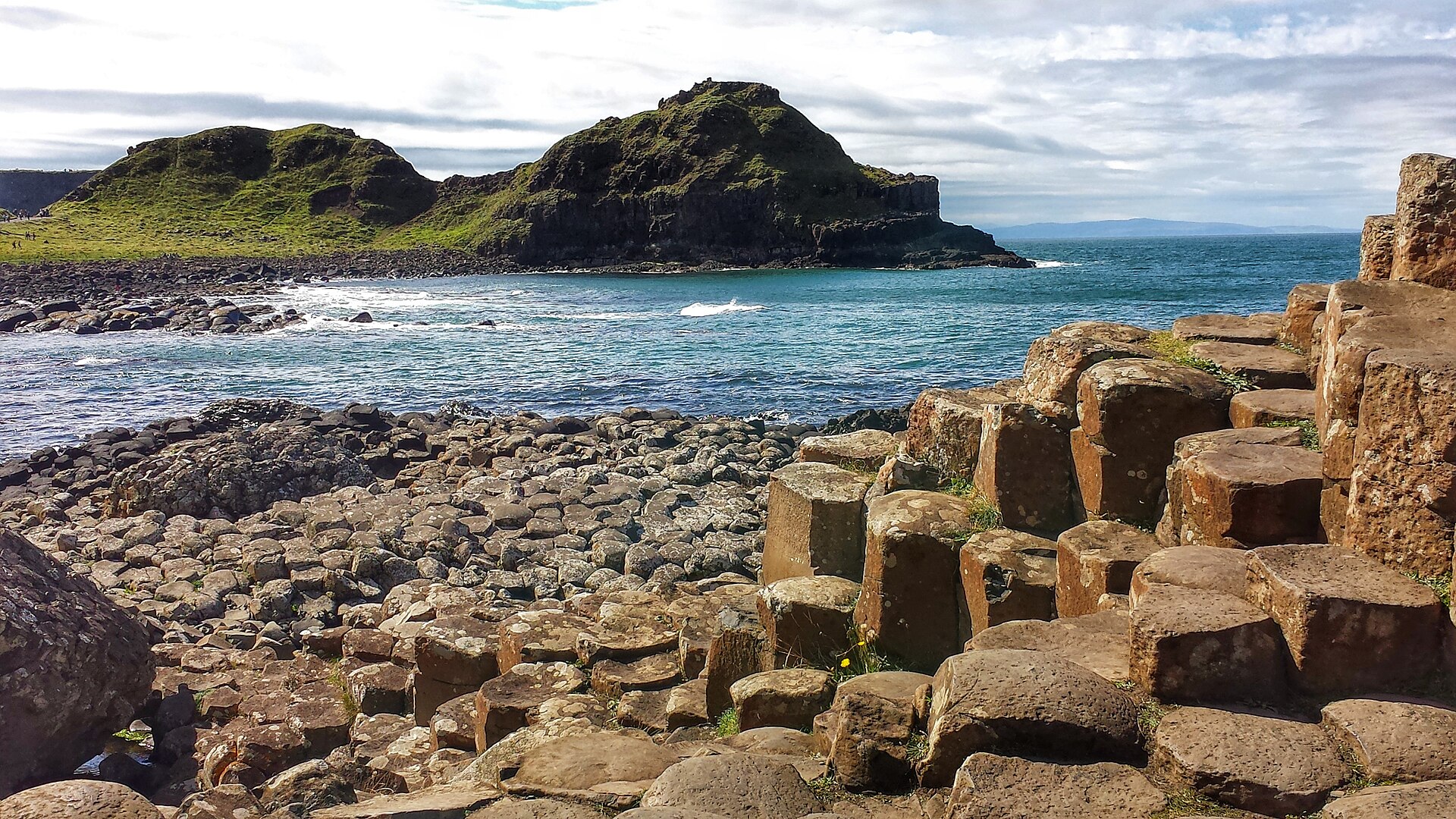 Giant's Causeway on the County Antrim coast
