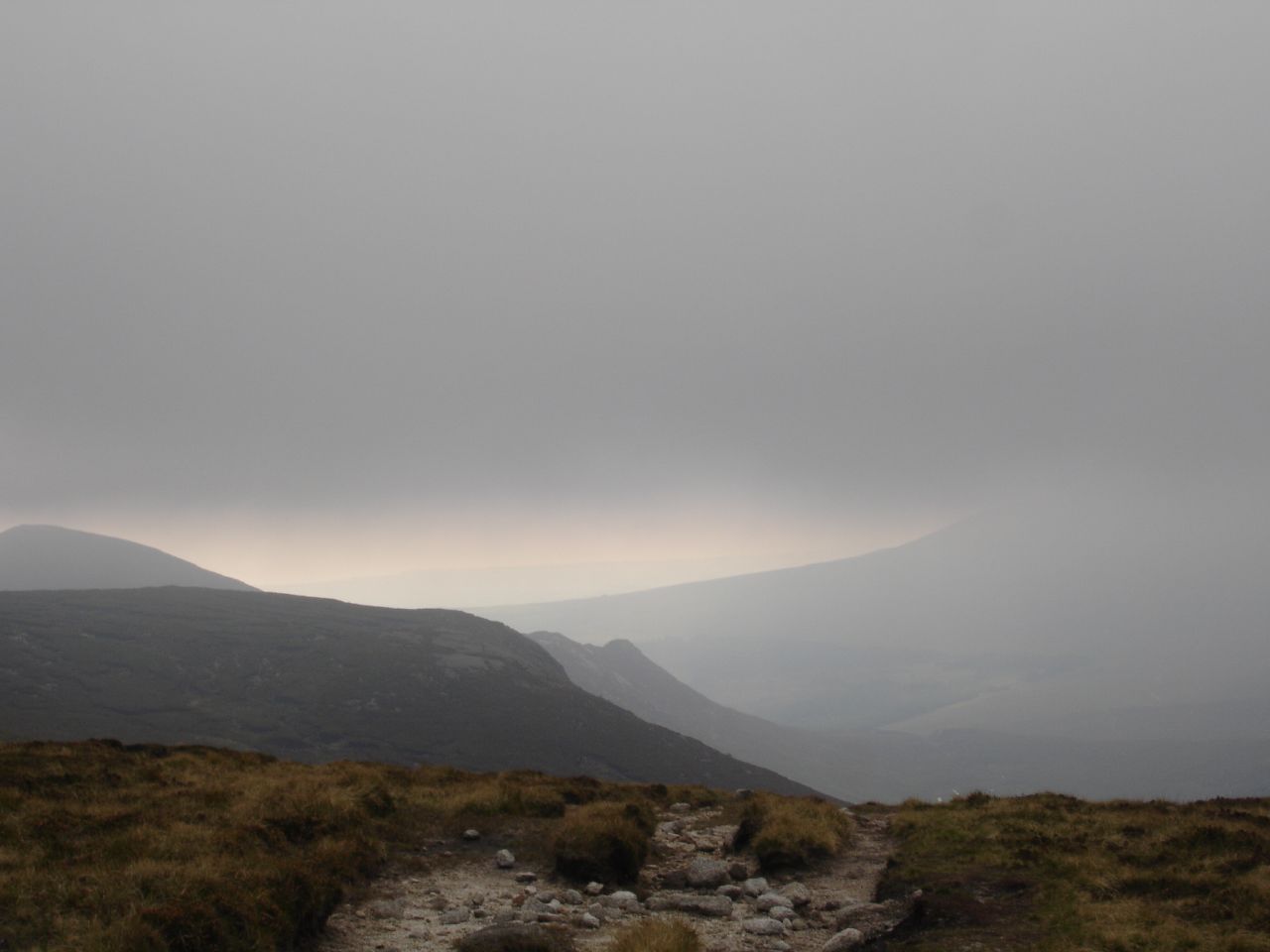 The Mourne Mountains in County Down